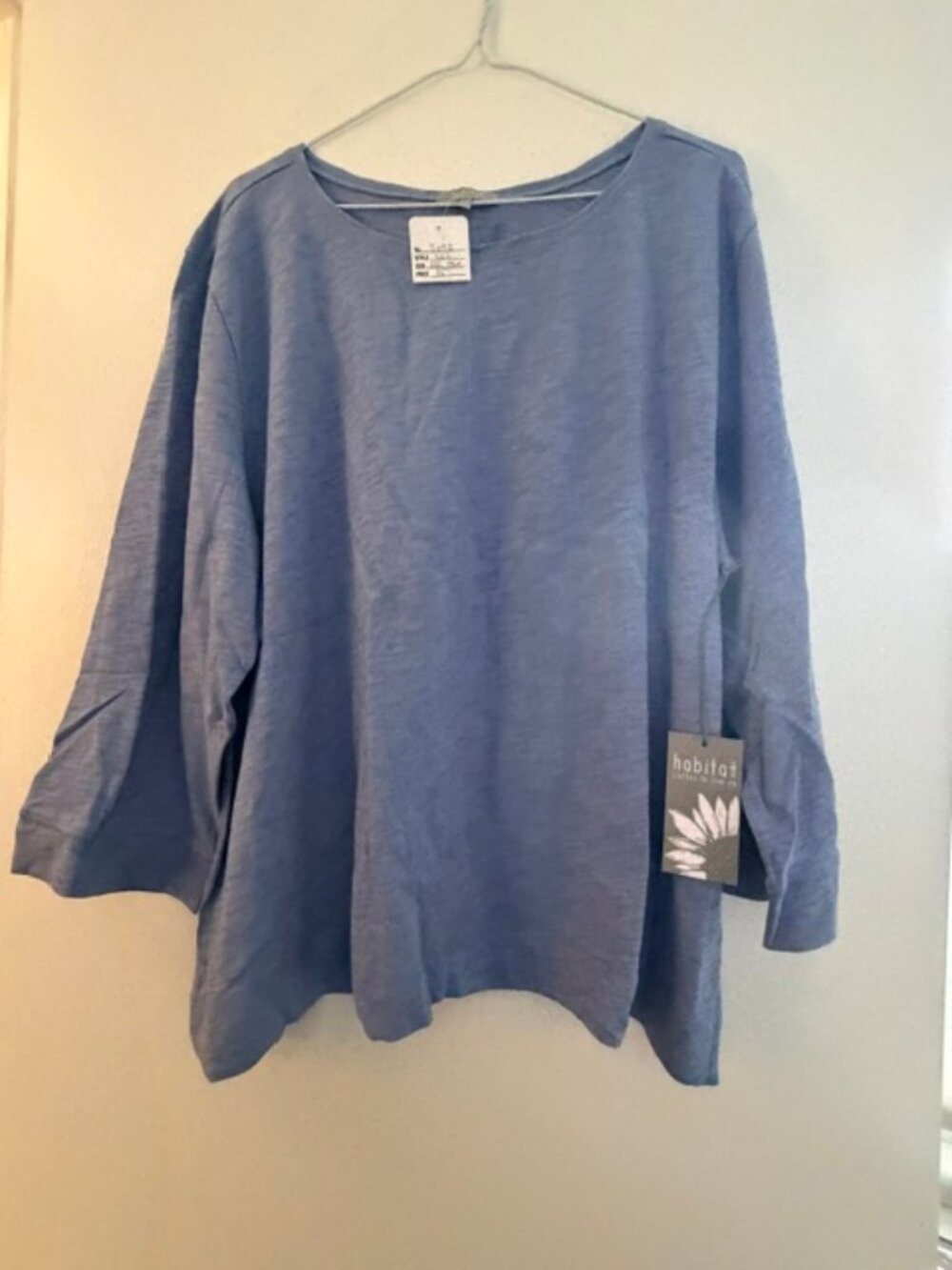 Habitat 3/4 Sleeve top XXL